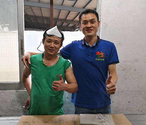 天躍工程深入客戶生產(chǎn)一線解決難題，獲得客戶認(rèn)可